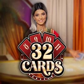 32 Cards game by Ezugi – logo hosted on Flagman Casino