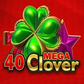 40 Mega Clover slot visual from Amusnet Interactive available on flagmanscasino.pl