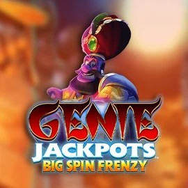 Jackpots logo of Genie Jackpots: Big Spin Frenzy from Blueprint Gaming at Flagman Casino