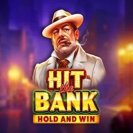 Hit The Bank Hold and Win logo by Playson at Flagman Casino
