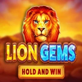 Lion Gems Hold and Win logo – Slots by Playson at Flagman Casino