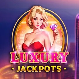 Luxury Jackpots logo – Jackpots by Triple Cherry at Flagman Casino