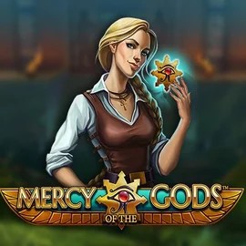 Mercy Of The Gods logo by NetEnt at Flagman Casino